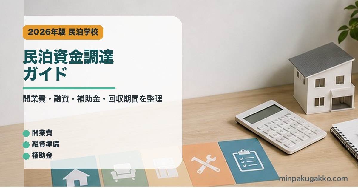 民泊資金調達ガイドのアイキャッチ画像