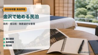 金沢で始める民泊のアイキャッチ画像