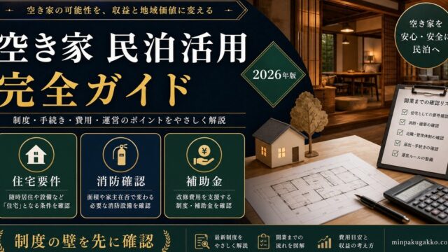 空き家 民泊活用 完全ガイド Image2完成デザイン