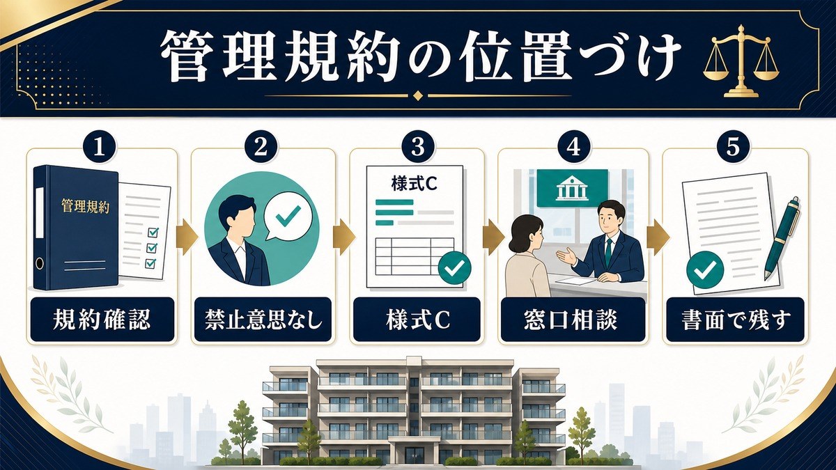 マンション民泊 管理規約 様式C Image2完成デザイン