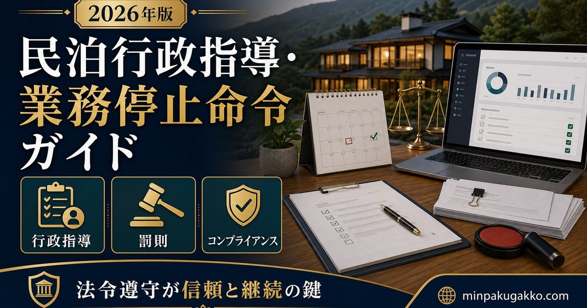 民泊行政指導業務停止命令ガイド Image2完成デザイン