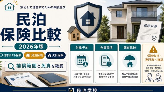 民泊 保険比較 2026 Image2完成デザイン