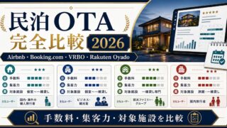 民泊 OTA 完全比較 2026 Image2完成デザイン