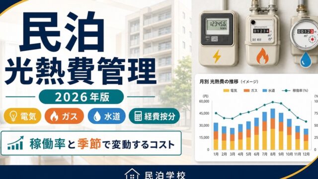 民泊 光熱費管理 2026 Image2完成デザイン