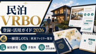 民泊 VRBO 登録 活用ガイド 2026 Image2完成デザイン