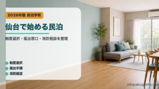 仙台で始める民泊のアイキャッチ画像