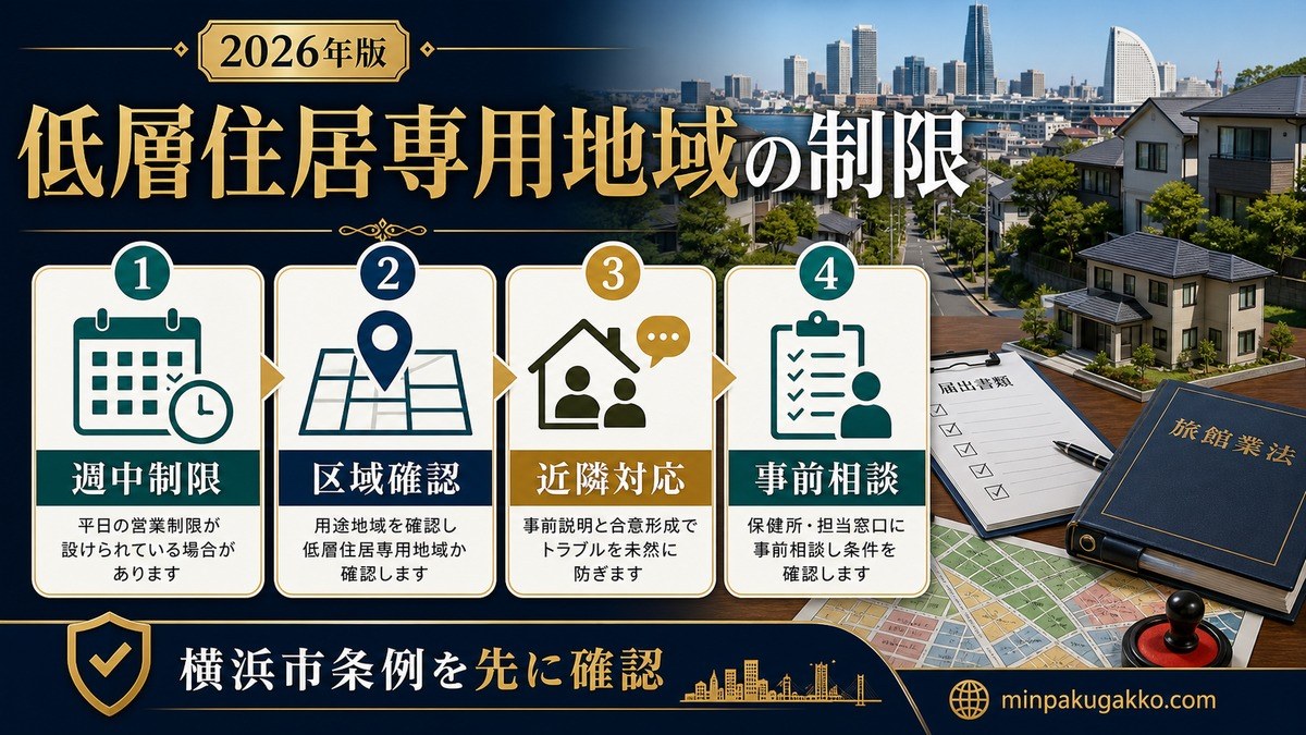 横浜市 低層住居専用地域の条例制限 Image2完成デザイン