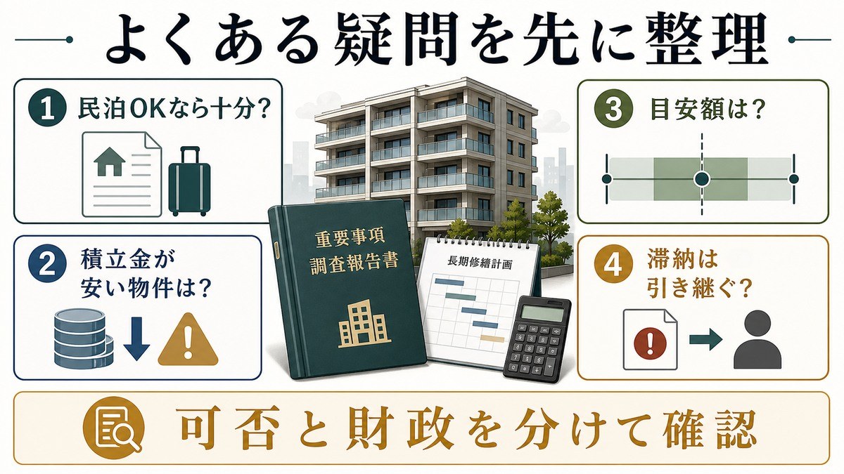 よくある質問（FAQ）の要点を整理した図解