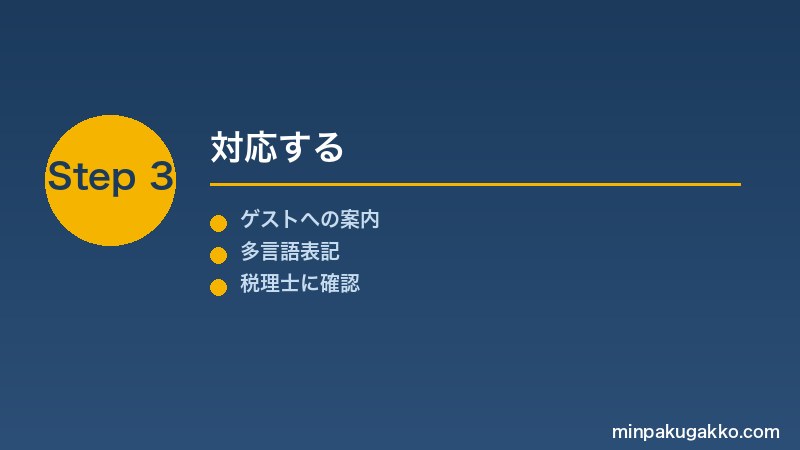 minpaku-taxfree-refund-inbound-2026 Step3 対応する