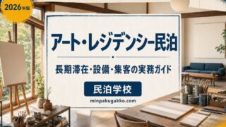 アーティスト・クリエイターの長期滞在に対応する民泊の設備・集客・開業実務ガイド